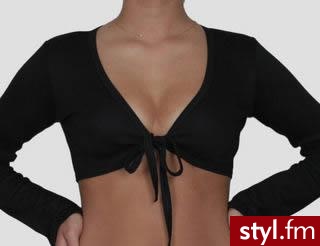Bolerko czarne - Pozostałe Ciuchy Moda