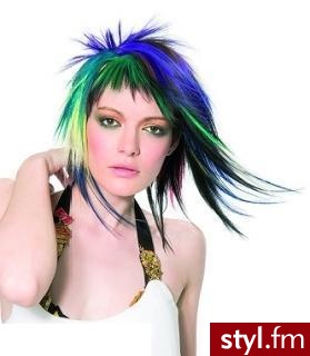 EMO Alternatywne Średnie Fryzury