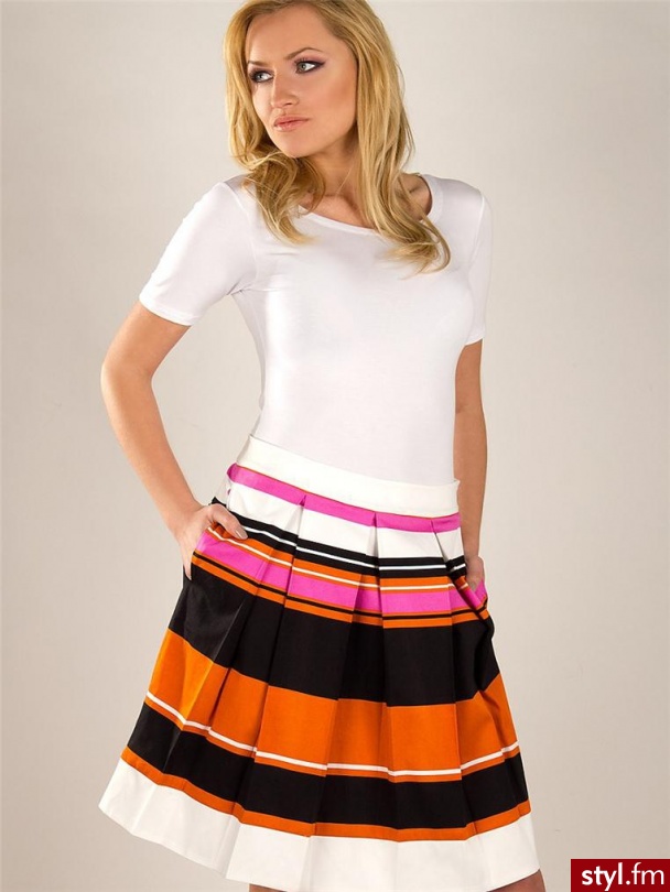 DanHen spódnica Kata SP-012-12 Minispódniczki - Pozostałe Spódnice Moda