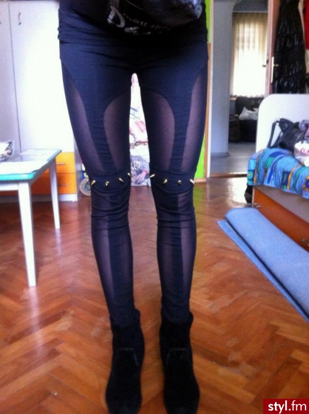 Leginsy Spodnie Moda
