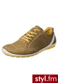 ecco BIOM Sznurowane sportowe brązowy - Sportowe Buty Moda