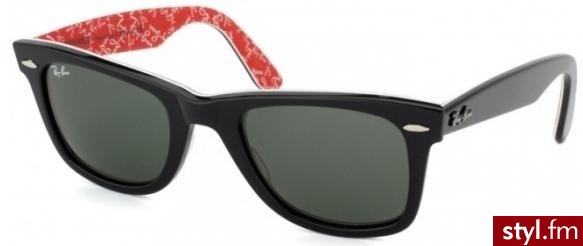 RAY BAN okulary przeciwsłoneczne ORIGINAL WAYFARER 2140 1016 S,M,L - Okulary Dodatki Moda