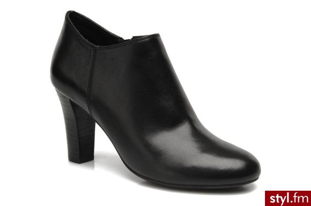 Geox PÓŁBUTY I BOTKI D MARIAN 2 W BY (Czarny) - Botki Buty Moda