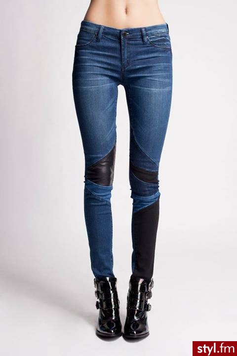 Jeansy Spodnie Moda