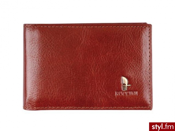 Puccini Etui na wizytówki P-347 Pomarańczowy - Portfele i etui Dodatki Moda