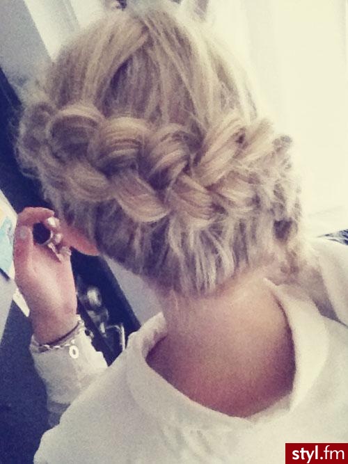 Blond Warkocze Proste Na co dzień Długie Fryzury