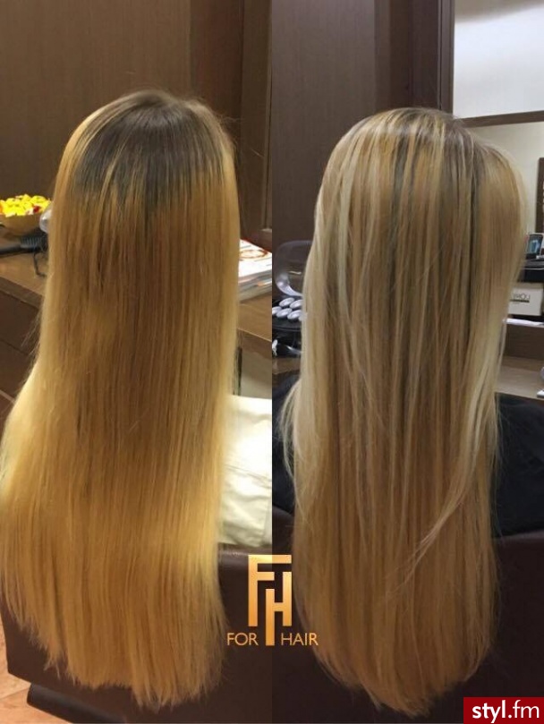 Koloryzację z olaplex wykonała Julia.
Salon For Hair - Blond Rozpuszczone Proste Na co dzień Długie Fryzury