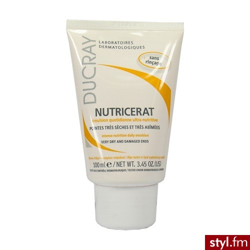 Ducray NUTRICERAT Emulsja ochronna. Pielęgnuje i regeneruje końcówki włosów 100 ml - Emu Buty Moda