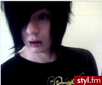 EMO Alternatywne Średnie Fryzury