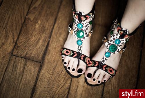 Sandały Buty Moda