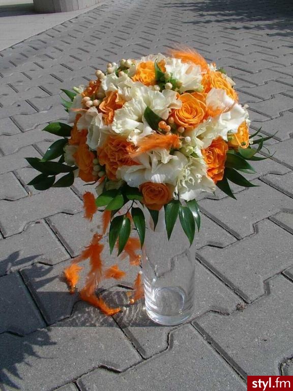 Bukiety ślubne Ślub Moda