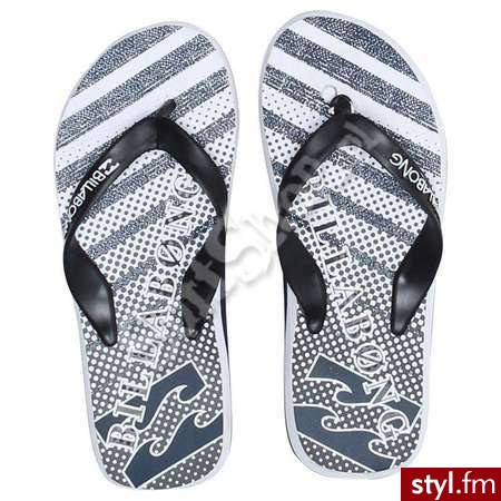 Klapki Billabong Chaciron Sandal 2012 44 White - Męskie - Klapki Buty Moda