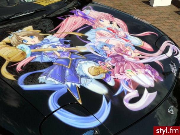 Zdjęcia zostały zrobione na imprezach zwanych "Itasha". - Misz-masz