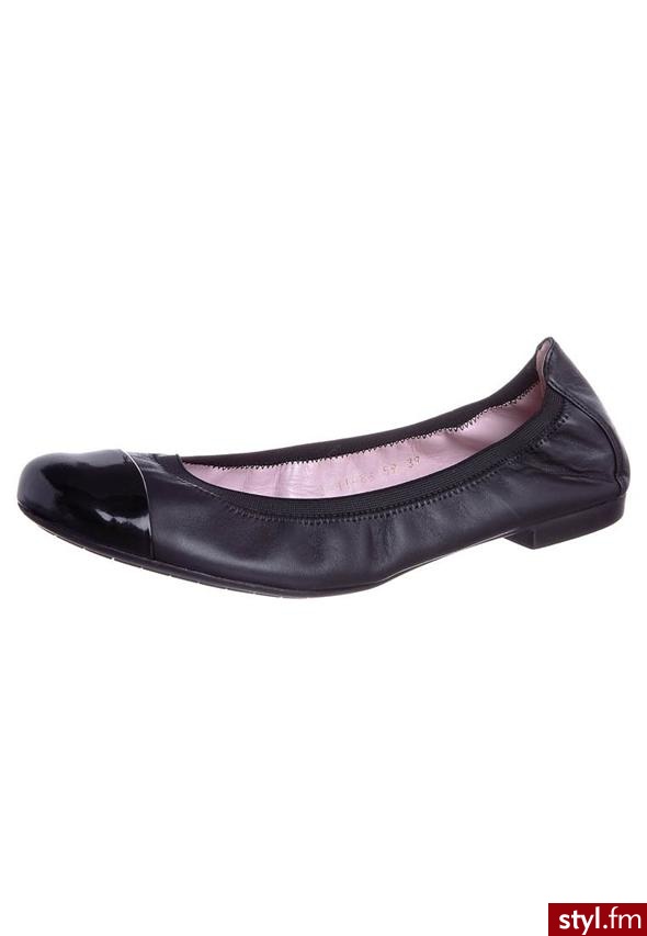 Pretty Ballerinas Baleriny czarny - Balerinki Buty Moda