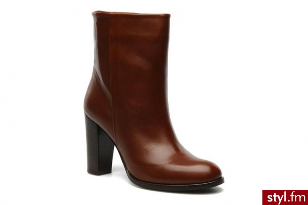 Georgia Rose PÓŁBUTY I BOTKI APONA BY GEORGIA ROSE (Brązowy) - Botki Buty Moda