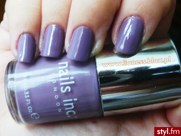 Więcej zdjęc znajdziecie w NOTCE NA BLOGU: http://lioness.blox.pl/2013/11/Nails-inc-Lowndes-Square.html - Kwadratowe Naturalne Paznokcie