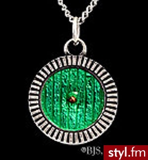 Badali Jewelry Hobbit Srebrny Wisiorek Sterling Silver Bag End? Door Necklace (HBT-04) - Wisiorki Biżuteria Moda