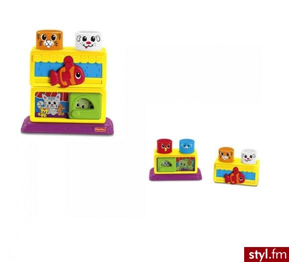 Fisher Price Klockowy Zestaw Ze Zwierzątkami R9336 - Dziecko