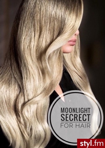 sombre z Olaplex fryzjer Warszawa salon FOR HAIR moonlight secret - Blond Rozpuszczone Proste Na co dzień Długie Fryzury