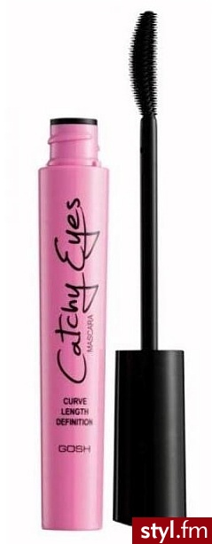 GOSH Catchy Eyes Maskara Tusz do rzęs Kocie oczy 8 ml - Dzienne Makijaże