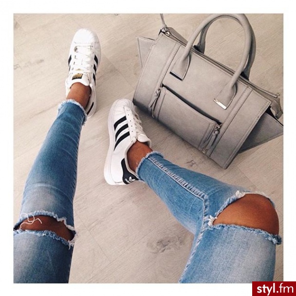 Jeansy Spodnie Moda