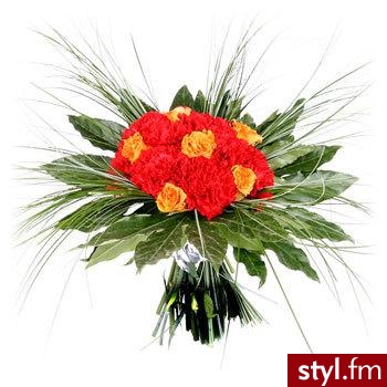 Bukiety ślubne Ślub Moda