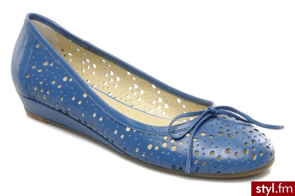 Georgia Rose BALERINKI TOURINE BY GEORGIA ROSE (Niebieski) - Balerinki Buty Moda