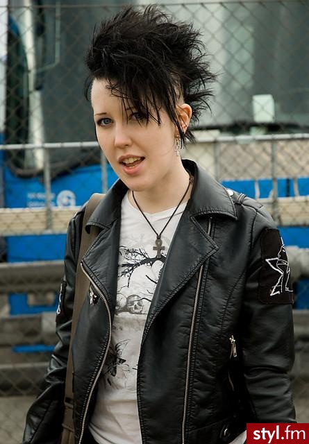Punk Rock Alternatywne Średnie Fryzury