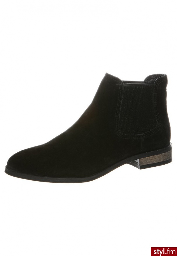 zign Botki czarny 62222 - Botki Buty Moda
