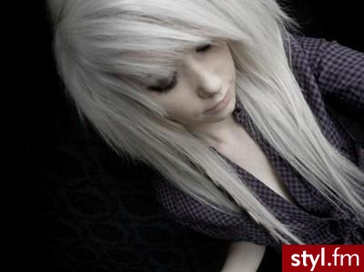 Blond Rozpuszczone Proste z grzywką Na co dzień Długie Fryzury