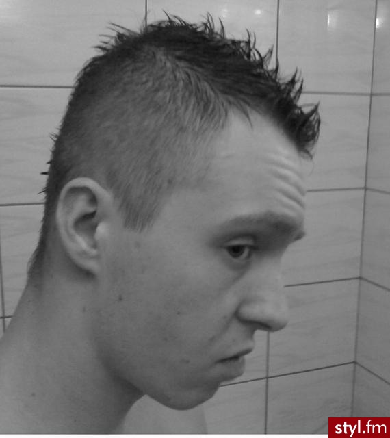 heh... poprostu cos na codzien :) - Punk Rock Alternatywne Średnie Fryzury