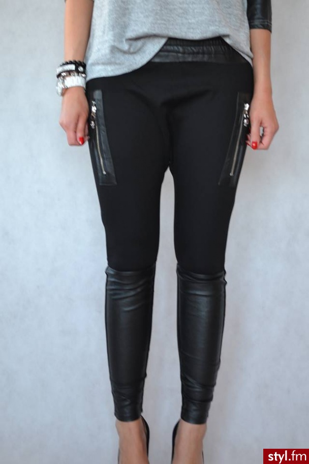 Leginsy Spodnie Moda