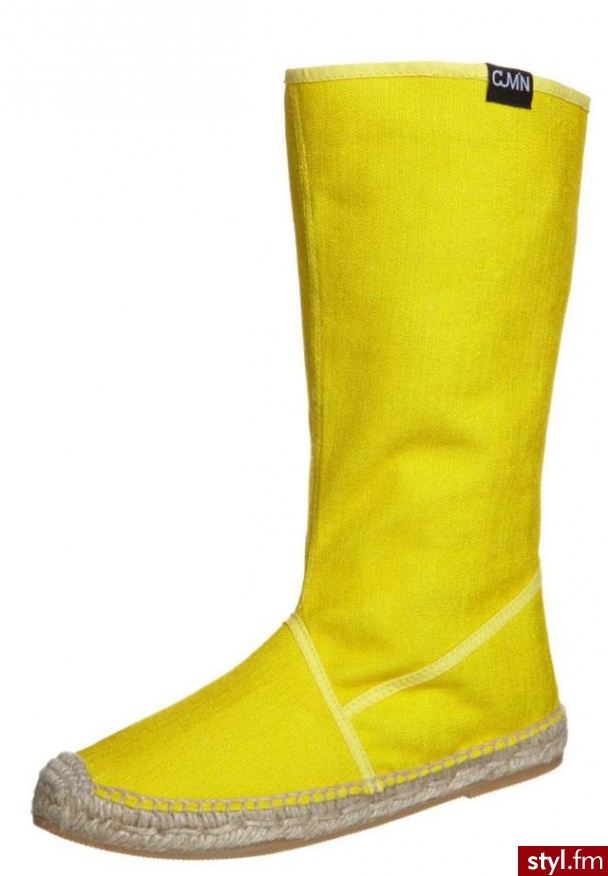 CUMIN Botki żółty - Botki Buty Moda