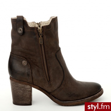 Venezia BOTKI OCIEPLANE 5010 NAB TART - Botki Buty Moda