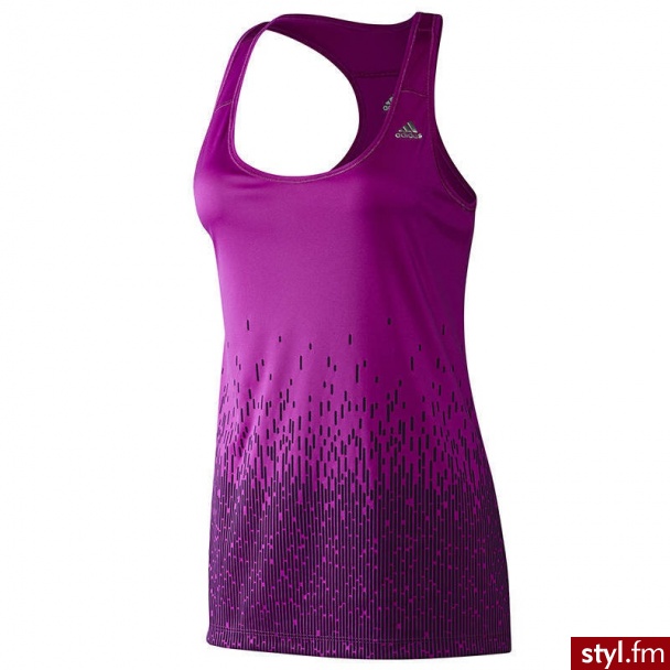 koszulka sportowa damska ADIDAS GRAPHIC TANK - Bluzki Ciuchy Moda