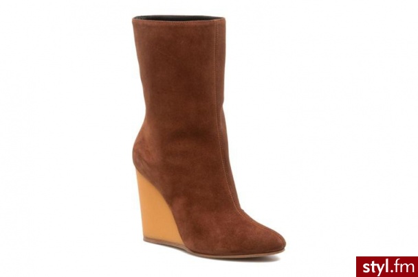 Vicini PÓŁBUTY I BOTKI NINA BY VICINI (Brązowy) - Botki Buty Moda