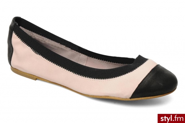 Georgia Rose BALERINKI LULA BY (Różowy) - Balerinki Buty Moda