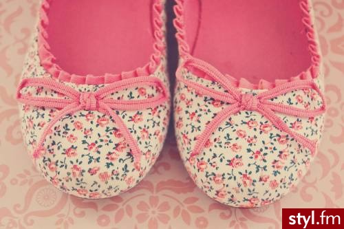 <3 - Balerinki Buty Moda