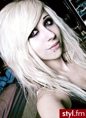 EMO Alternatywne Średnie Fryzury