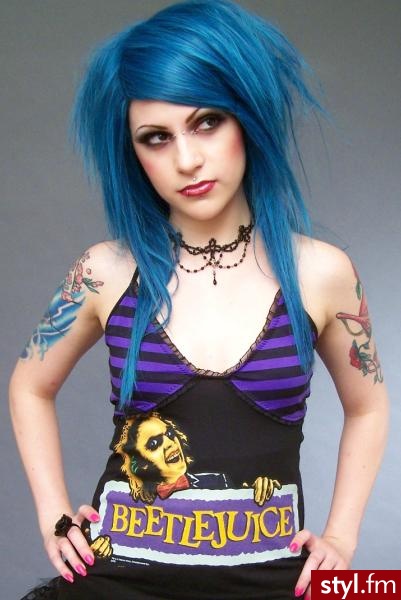 ? - Punk Rock Alternatywne Średnie Fryzury