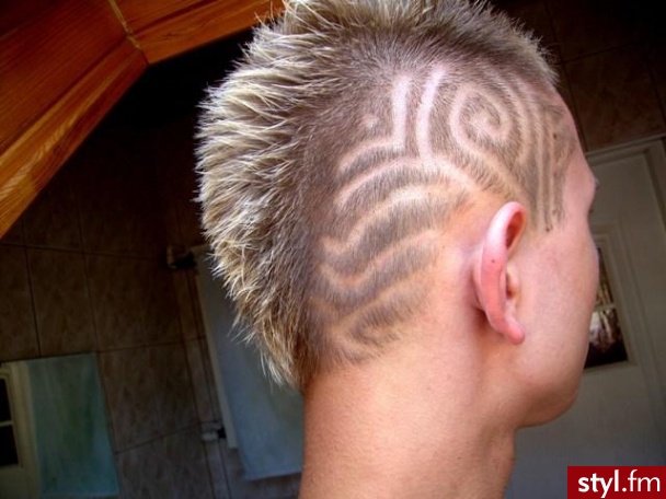 ;). ;) - Punk Rock Alternatywne Średnie Fryzury