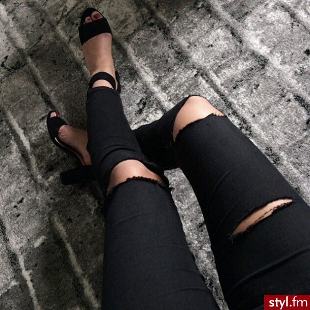 Jeansy Spodnie Moda