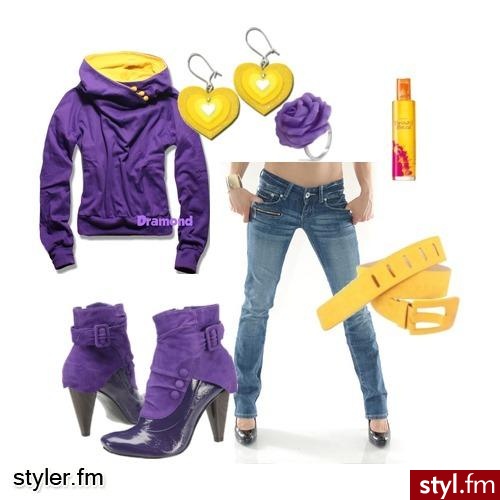 Żółto , fioletowo !. ; )) - Styler