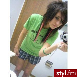EMO Alternatywne Średnie Fryzury