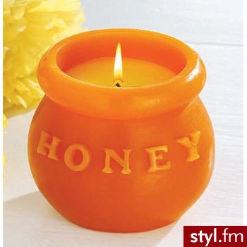 świeczka honey - Misz-masz