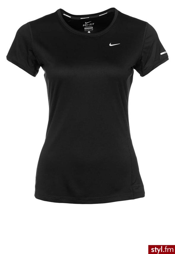 Nike Performance MILER Koszulka sportowa czarny - Bluzki Ciuchy Moda