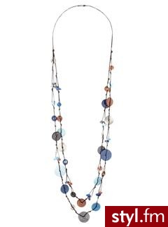 Double strand beads necklace - Emerald - Promod. Pobrano ze strony: http://www.promod.co.uk/jewellery/necklaces/double-strand-beads-necklace-emerald-R1290141031.html - Pozostałe Dodatki Moda