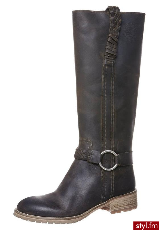 El Campero Kowbojki i Buty motocyklowe brązowy (134we011) - Pozostałe Buty Moda