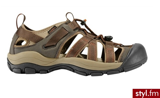 Keen Sandały Owyhee Black/Rust - Sandały Buty Moda
