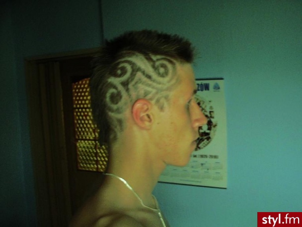 Moje CudeŃko xD. Fryzjer Pokazał Klasę ;) - Punk Rock Alternatywne Średnie Fryzury